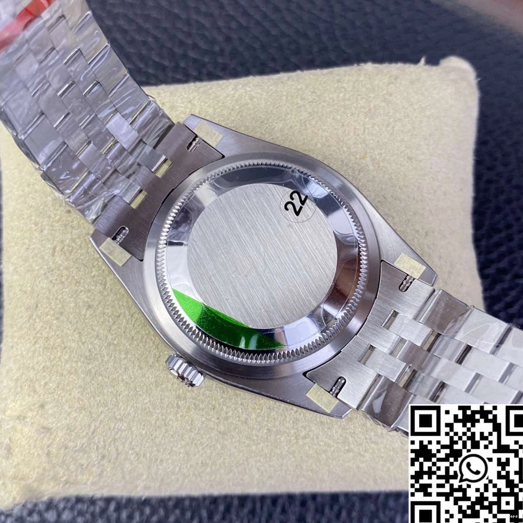 Clean Dial Factory Datejust Rolex Steel Motif Blue 36MM Diamond M126234 Stainless Hourmarker 0412